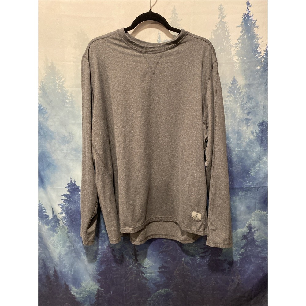 Rugged Elements Shirt Men's XXL Gray Long Sleeve Durable Utility Classic Comfort